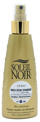 Soleil Noir Vitamined Dry Oil Spf6 Spray 150Ml