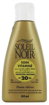 Soleil Noir Vitamined Care Spf20 50Ml