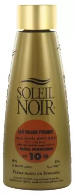 Soleil Noir Vitaminised Sun Milk Low Protection Spf10 150Ml