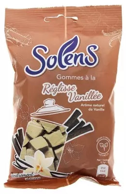 Solens Vanilla Liquorice Gums 100G