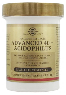 Solgar Advanced 40+ Acidophilus 60 Vegetable Capsules