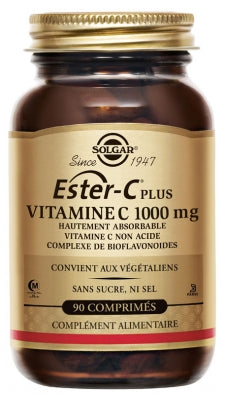 Solgar Ester-C Plus 1000Mg Vitamin C 90 Tablets
