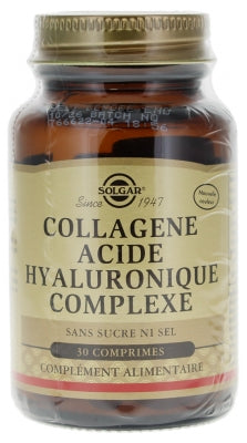 Solgar Hyaluronic Acid 120Mg 30 Tablets