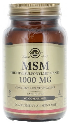 Solgar Msm 1000Mg 60 Tablets