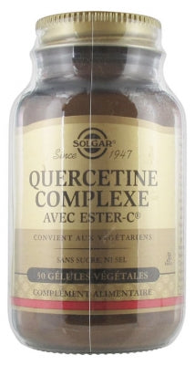 Solgar Quercetine Complex 50 Vegetable Capsules