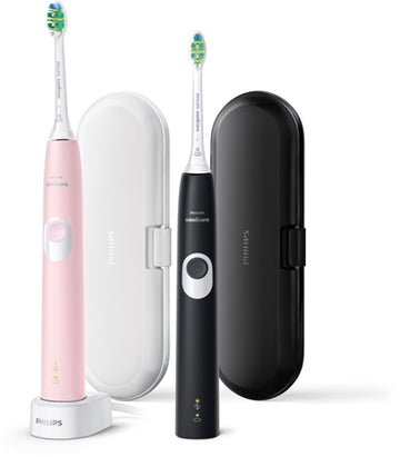 Philips Sonicare 4300 Hx6800/35 Sonic Electric Toothbrush, 2 Shafts