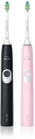 Philips Sonicare 4300 Hx6800/35 Sonic Electric Toothbrush, 2 Shafts