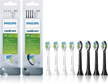Philips Sonicare Optimal White Hx6064/10+Hx6064/11 Toothbrush Replacement Heads
