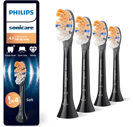 Philips Sonicare Premium All-In-One Hx9094/88 Toothbrush Replacement Heads