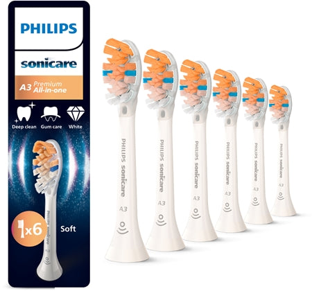 Philips Sonicare Premium All-In-One Hx9096/87 Toothbrush Replacement Heads