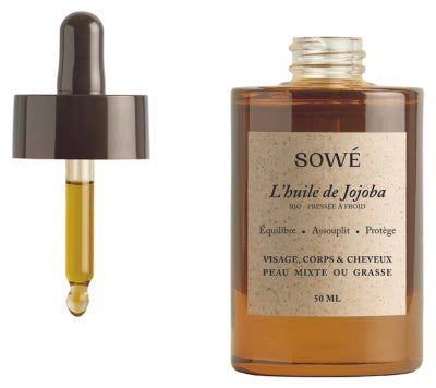 Sowé Pure Organic Jojoba Oil 50 Ml