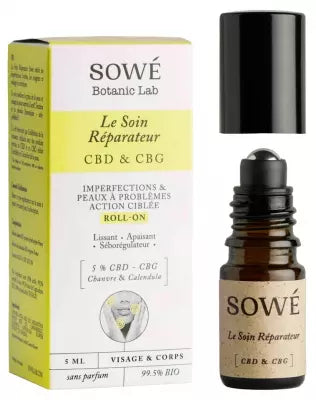 Sowé The Repair Treatment Cbd And Cbg Anti-Blemish Roll-On 5Ml