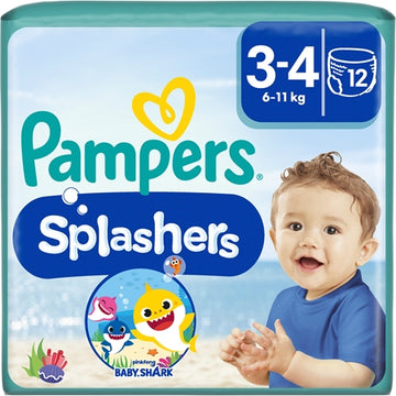 Pampers Splashers 3-4 Disposable Swim Nappies