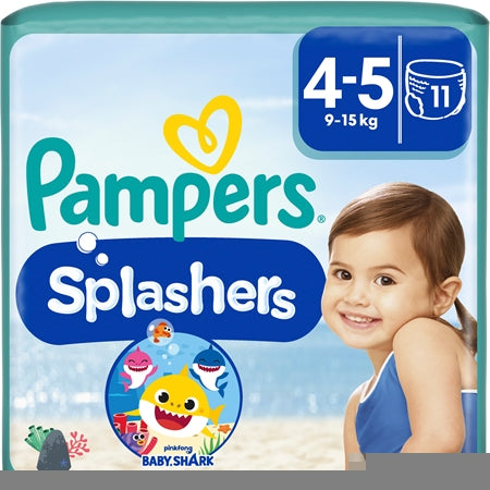 Pampers Splashers 4-5 Disposable Swim Nappies