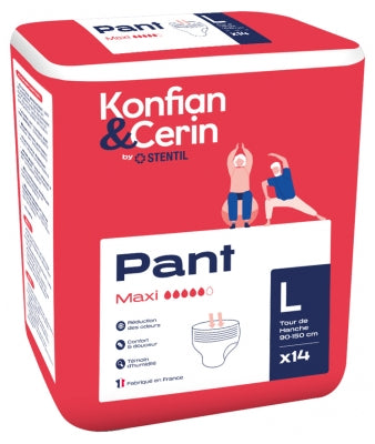 Stentil Konfian & Cerin Absorbent Pant Maxi L