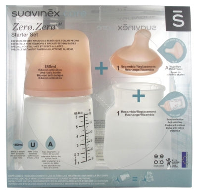 Suavinex Care Zero.Zero Starter Set 180Ml