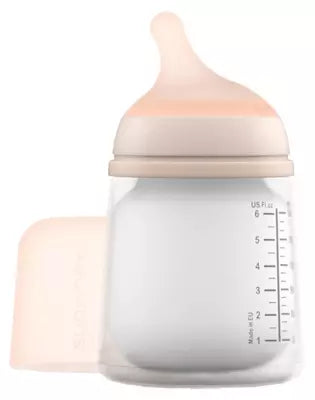 Suavinex Care Zero.Zero Anti-Colic Baby Bottle Adjustable Flow 180Ml 0 Month And +
