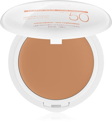 Avène Sun Mineral Tinted Compact Compact Foundation Spf 50 