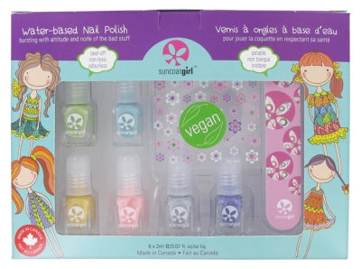 Suncoat Suncoatgirl Vegan Water-Based Nail Polish Kit