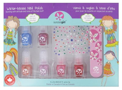 Suncoatgirl Water-Based Nail Polish Kit