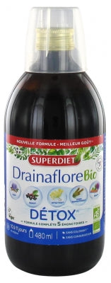 Superdiet Organic Drainer Drainaflore 480 Ml