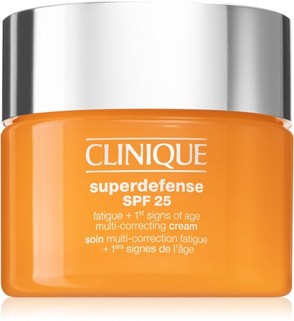 Clinique Superdefense™ Spf 25 Fatigue + 1St Signs Of Age Multi-Correcting Cream Moisturiser For The First Signs Of Ageing For Dry And Combination Skin