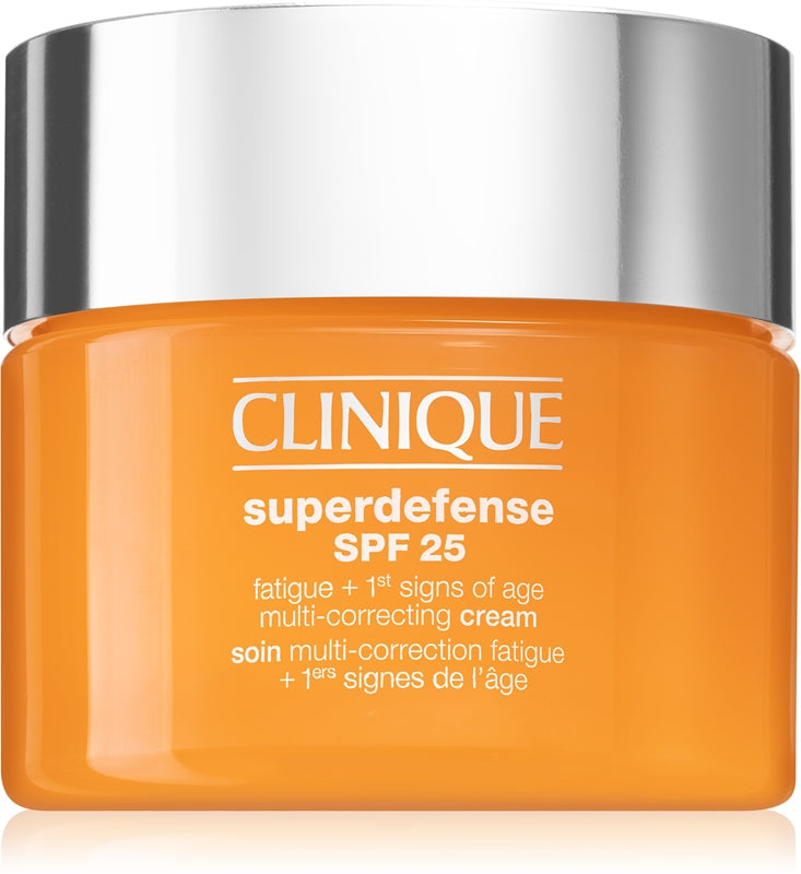 Clinique Superdefense™ Spf 25 Fatigue + 1St Signs Of Age Multi-Correcting Cream Moisturiser For The First Signs Of Ageing For Oily And Combination Skin