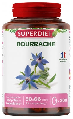 Superdiet Borage Oil 200 Capsules