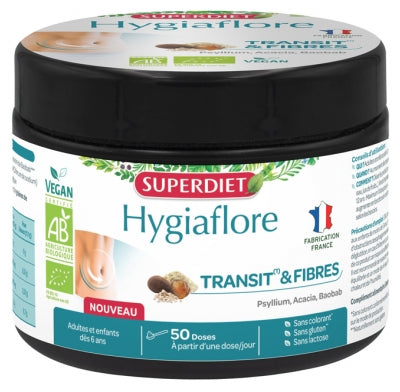 Superdiet Hygiaflore Transit & Fibers Organic 184 G