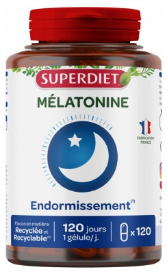 Superdiet Melatonin 120 Capsules