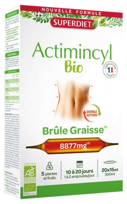 Superdiet Organic Actimincyl 20 Phials