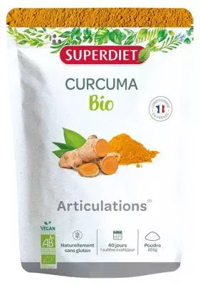 Superdiet Organic Turmeric 200G