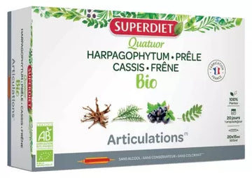 Superdiet Quatuor Organic Joints 20 Phials