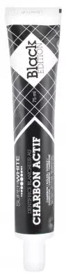 Superwhite Black Edition Activated Charcoal Whiteness Toothpaste 75Ml