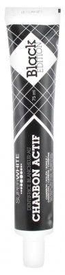 Superwhite Black Edition Activated Charcoal Whiteness Toothpaste 75Ml