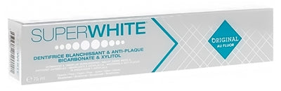 Superwhite Whitening & Anti-Plaque Toothpaste Original With Fluoride 75Ml