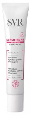 Svr Sensifine Ar Rich Cream Anti-Redness Moisturising Soothing Intensive Care 40Ml