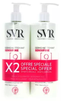 Svr Sensifine Dermo-Nettoyant 2 X 400Ml