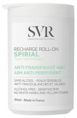 Svr Spirial 48H Anti-Perspirant Deodorant 48H Roll-On Refill 50Ml