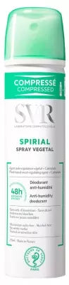 Svr Spirial Vegetable Spray Anti-Humidity Deodorant 48H 75Ml