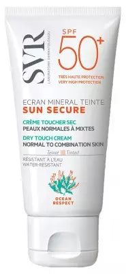 Svr Sun Secure Tinted Mineral Sunscreen Spf50+ Normal To Combination Skin 60G