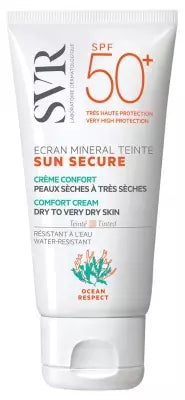 Svr Sun Secure Écran Minéral Teinté Spf50+ Dry To Very Dry Skins 60G