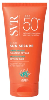 Svr Sun Secure Blur Cream Optical Blurring Foaming Cream Spf50+ Fragrance Free 50 Ml