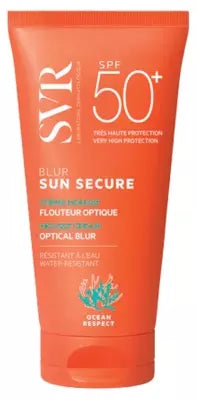 Svr Sun Secure Blur Cream Optical Blurring Foaming Cream Spf50+ Fragrance Free 50 Ml