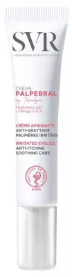 Svr Topialyse Palpébral Irritated Eyelids Anti-Itching Soothing Cream 15Ml