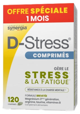 Synergia D-Stress 120 Tablets