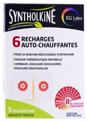 Syntholkiné 6 Self-Heating Refills For Reusable Belt