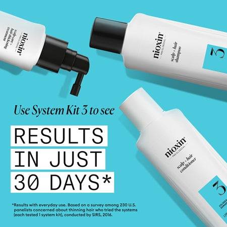Nioxin System 3 Scalp + Hair Thickening Treatment Leave-In Treatment For Thinning Hair 