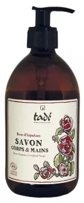 Tadé Rose D'Ispahan Organic Hand & Body Soap 500 Ml