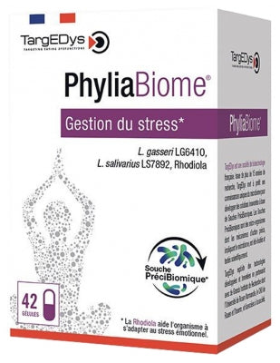 Targedys Phyliabiome Stress Management 42 Capsules